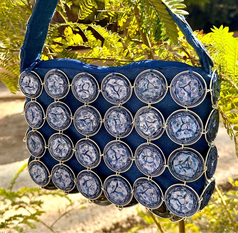 Blue Nespresso Handbag / 15*20 cm / شنطة نسبرسو زرقاء