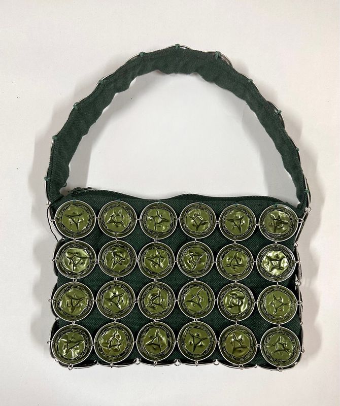 Green Nespresso Handbag / 15*20 cm / شنطة نسبرسو خضراء