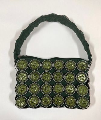 Green Nespresso Handbag / 15*20 cm / شنطة نسبرسو خضراء