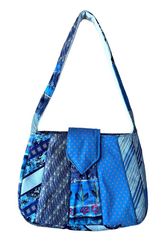 Ties Handbag / 22*33 cm / شنطة من الكرافتات