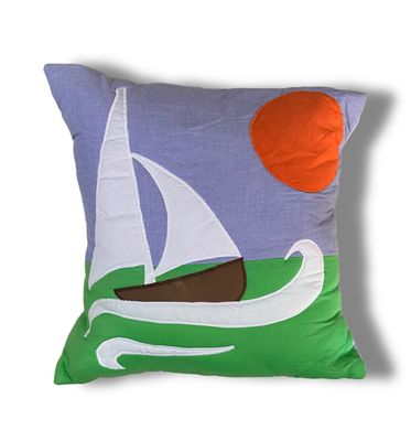 Applique Cushion Cover / 45 *45 cm / كيس خددية ابليك