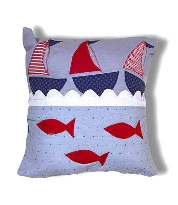 Applique Cushion Cover / 45 *45 cm / كيس خددية ابليك