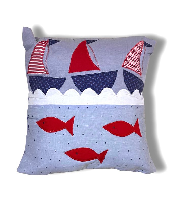 Applique Cushion Cover / 45 *45 cm / كيس خددية ابليك
