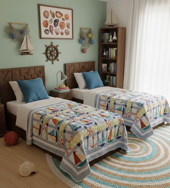 190*250 cm - Patchwork Quilt