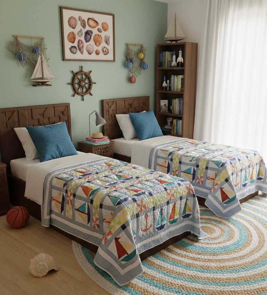 190*250 cm - Patchwork Quilt