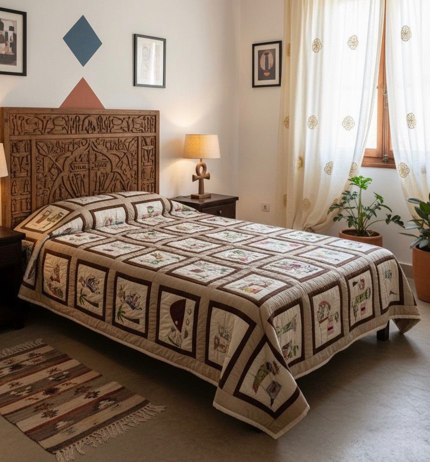 190*270 cm - Patchwork &amp; Applique Quilt