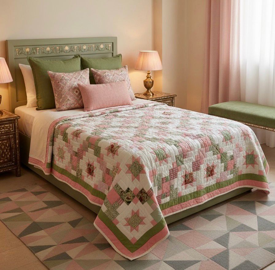 180*235 cm - Patchwork Quilt