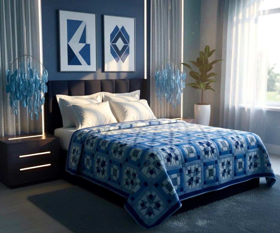 220×250 cm - Patchwork Quilt