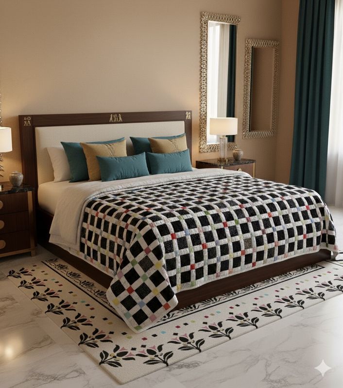 220*245 cm - Patchwork Quilt