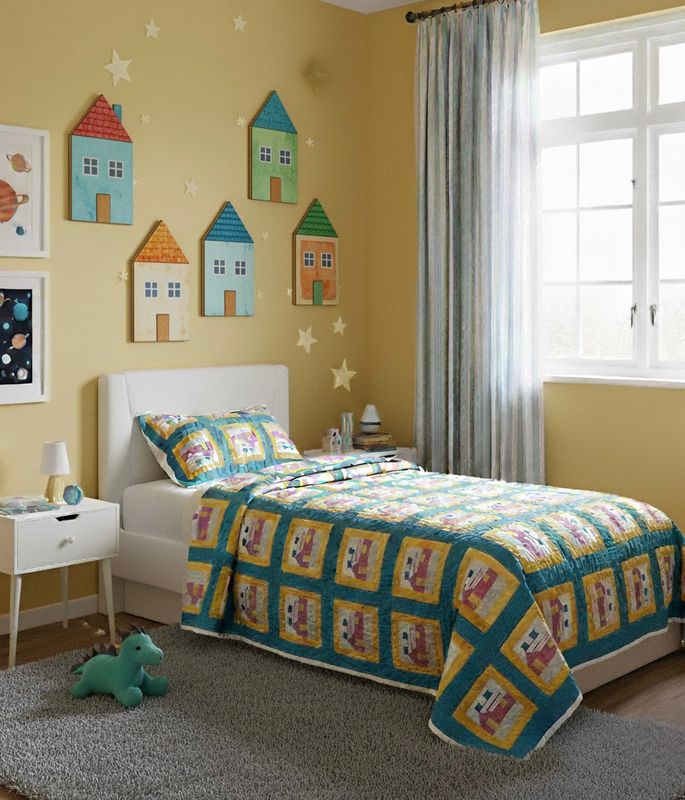 180*230 cm - Patchwork Quilt