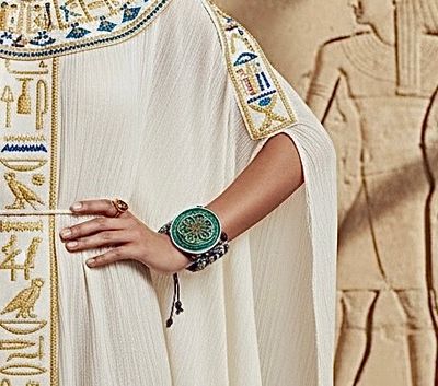 Bracelet With Magazines Paper Beads and Nespresso Capsule / سوار من الخرز الورقي ( المجلات ) مع كبسولة نسبرسو