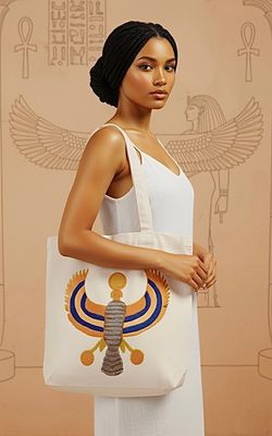 Tot Bag With Can Taps Applique / 40*40 cm / شنطة بابليك من فاتحات الكانز