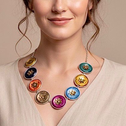 Double Nespresso Necklace/ عقد نسبرسو مزدوج