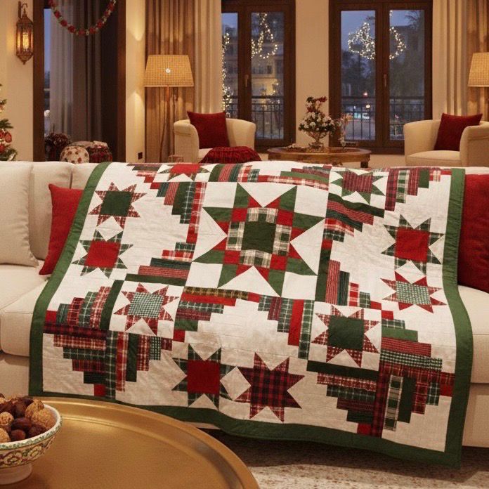 Patchwork Table Cloth / 155 cm / مفرش سفرة باتشورك