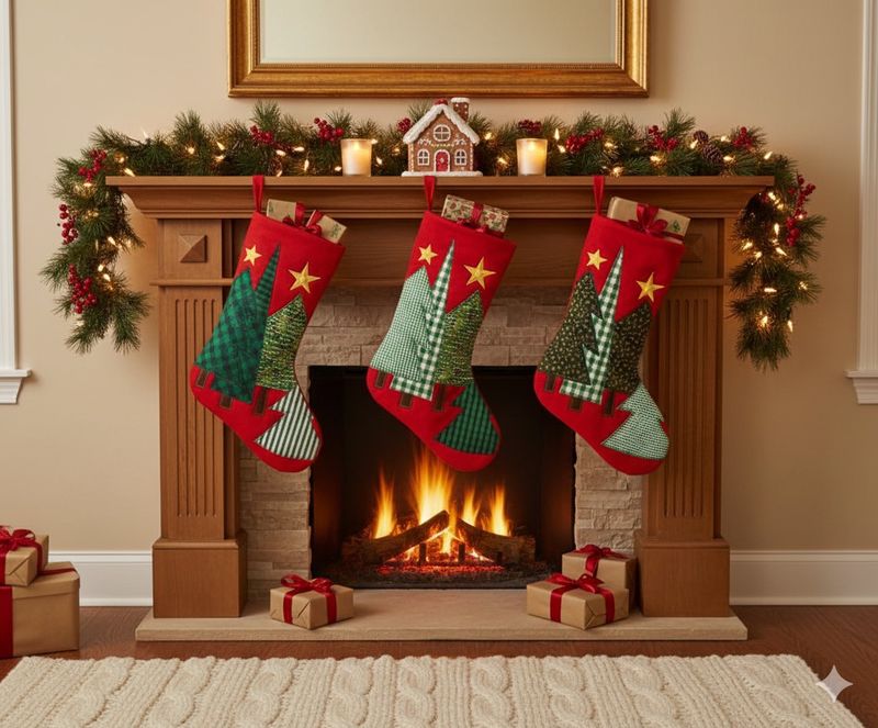 Medium Trees Stocking/ 15*40 cm / جورب شجر متوسط