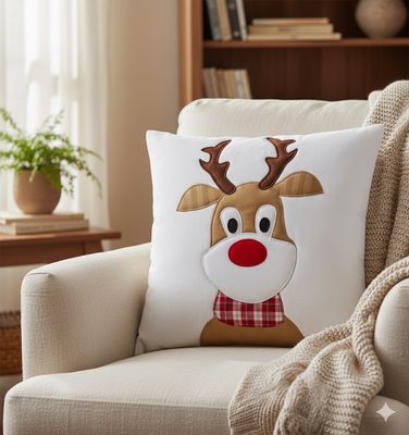 Applique Cushion Cover / 45 *45 cm / كيس خددية ابليك