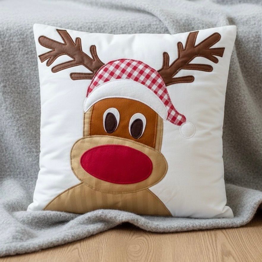 Applique Cushion Cover / 45 *45 cm / كيس خددية ابليك