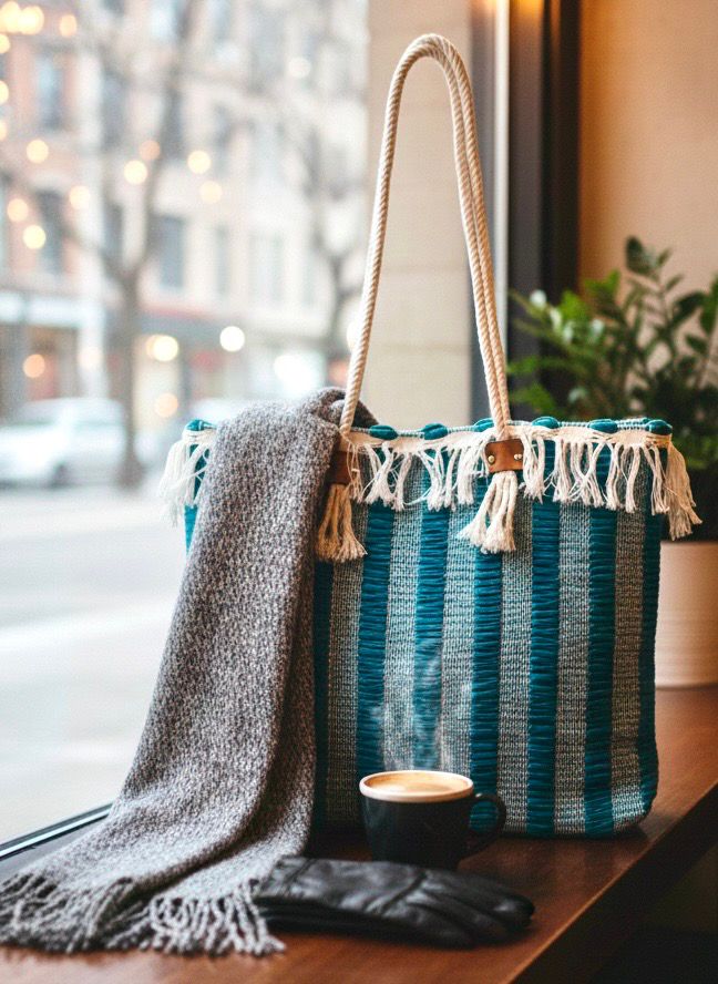 Woven Bag ( Diana ) / 35*45 cm / شنطة نسيج ( ديانا )