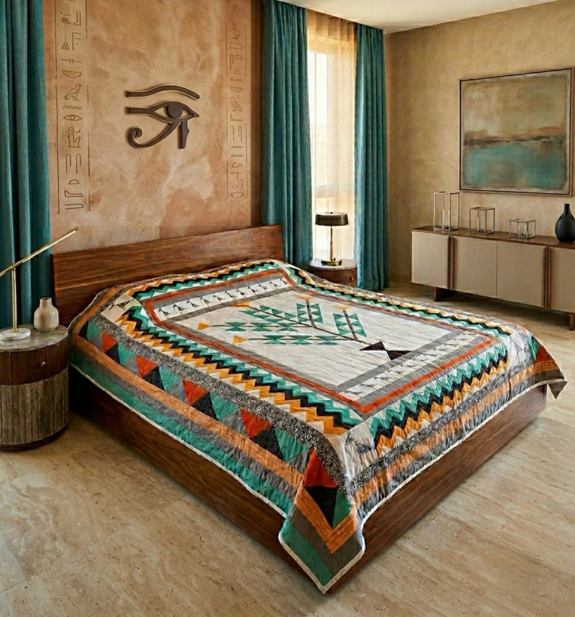   240×255 cm - Patchwork Quilt 