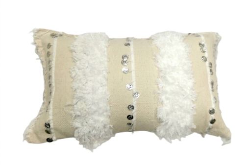 Thread Cushion With Filling / 40*60 cm / خددية خيوط بالحشو