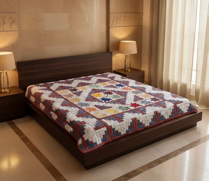 250*250 cm.- Patchwork Quilt