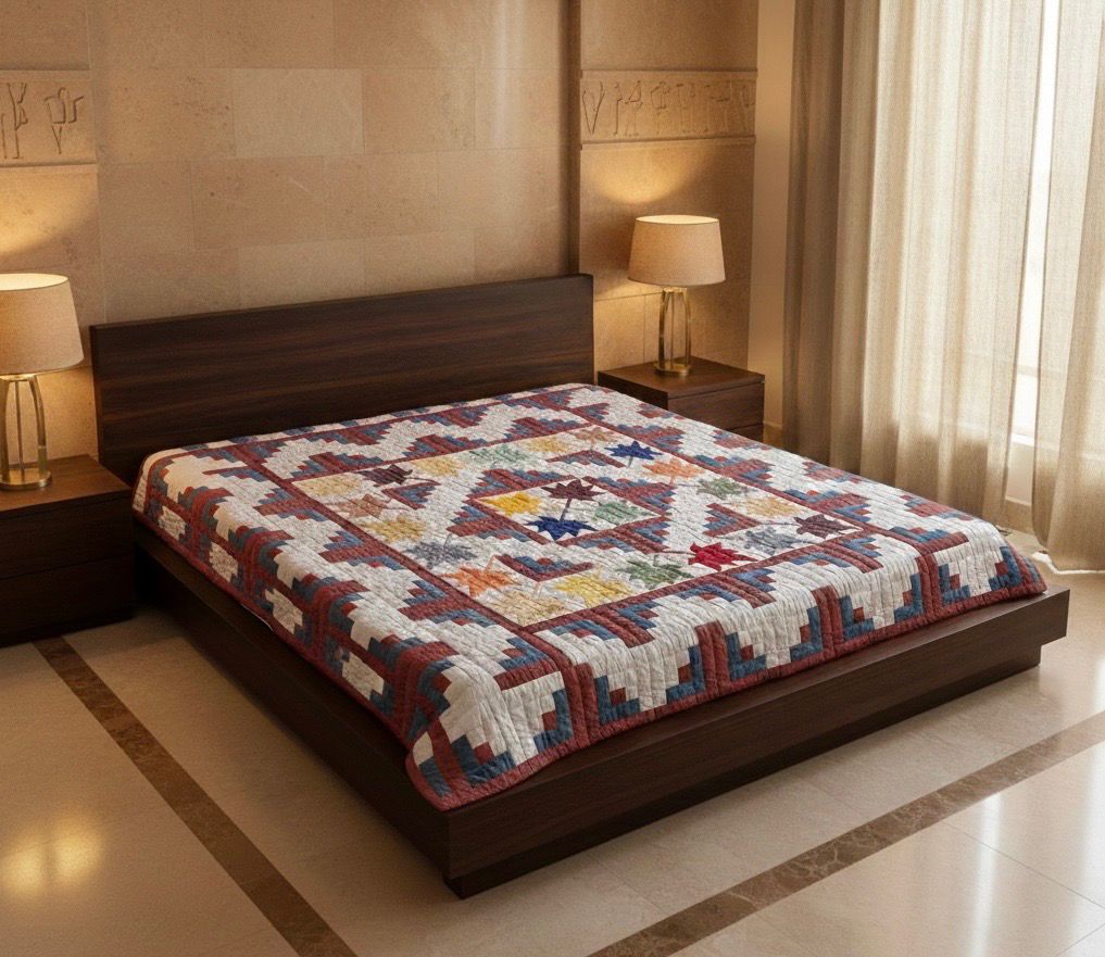 250*250 cm.- Patchwork Quilt