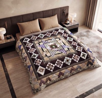 245*245 cm - Patchwork Quilt