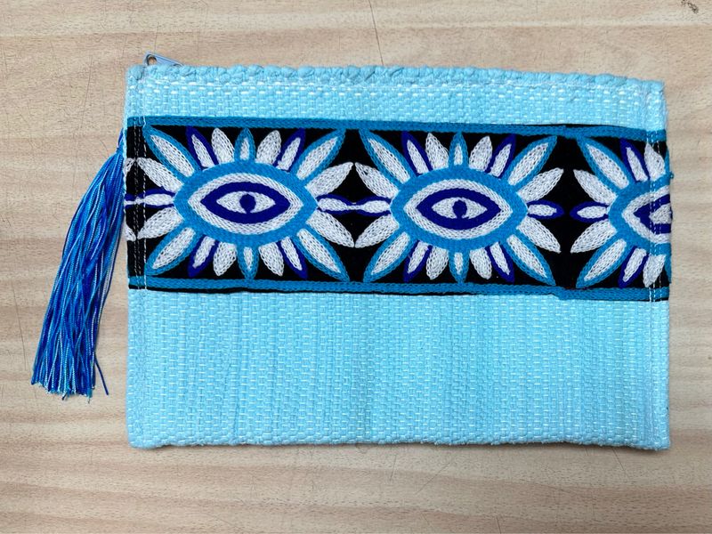 Braided Clutch Bag / 20*30 cm /  شنطة يد بجالون