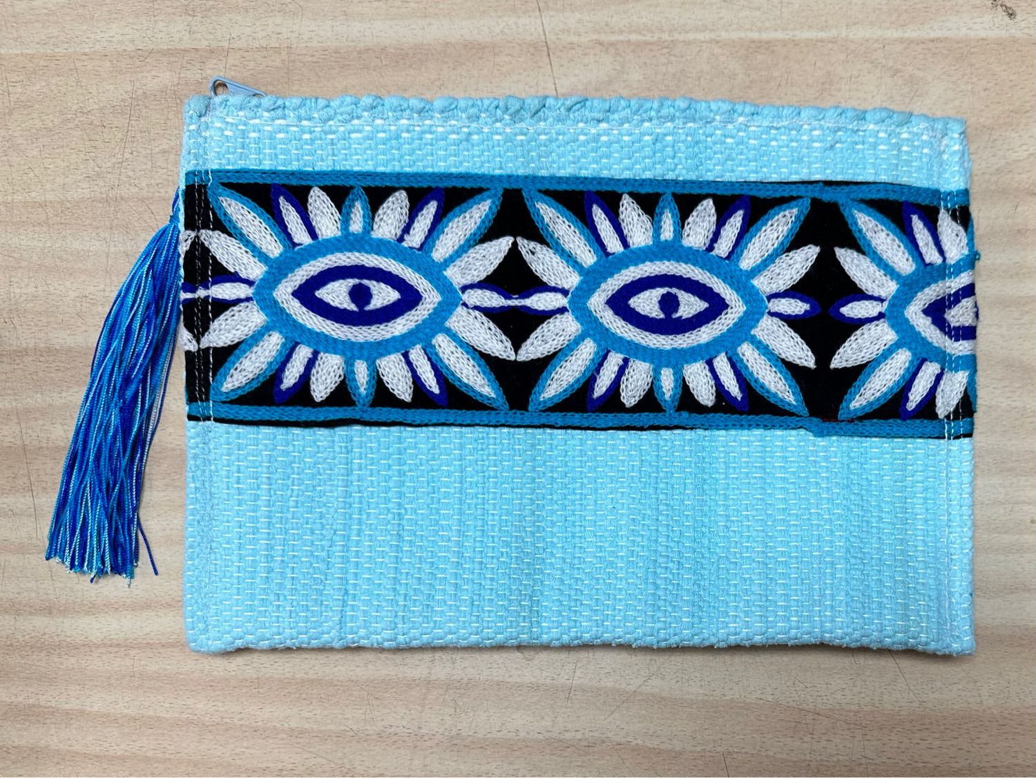 Braided Clutch Bag / 20*30 cm /  شنطة يد بجالون