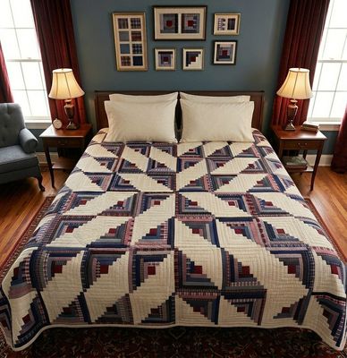 Patchwork Quilt / 245*245 cm / مفرش باتشورك
