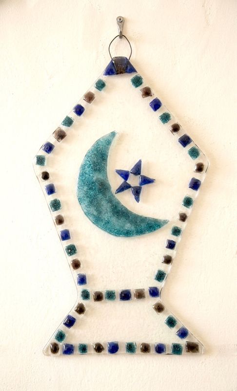 Glass Lantern / 20*35 cm / فانوس زجاجي