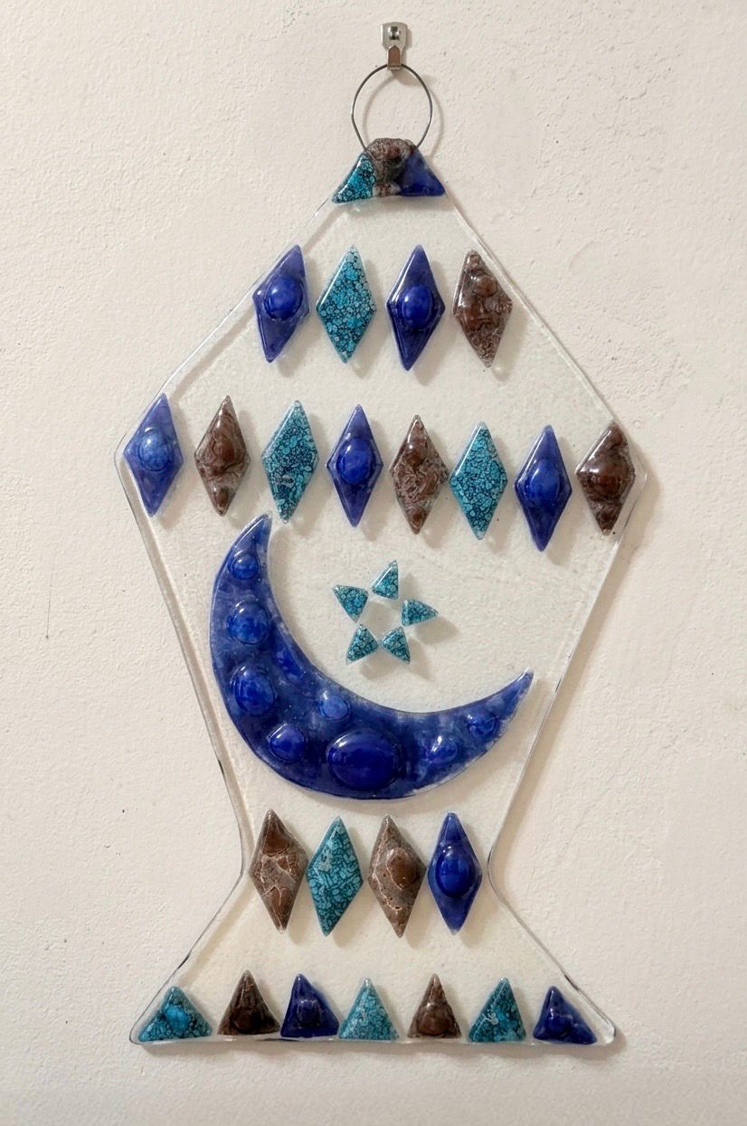 Glass Lantern / 20*35 cm / فانوس زجاجي