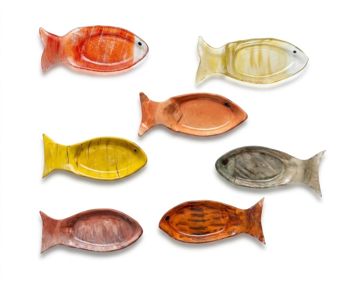Small Fish Plates / 15 cm / اطباق سمك صغيرة
