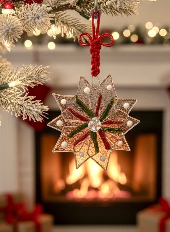 Star Hanging Decoration / 10 cm / تعليقة نجمة