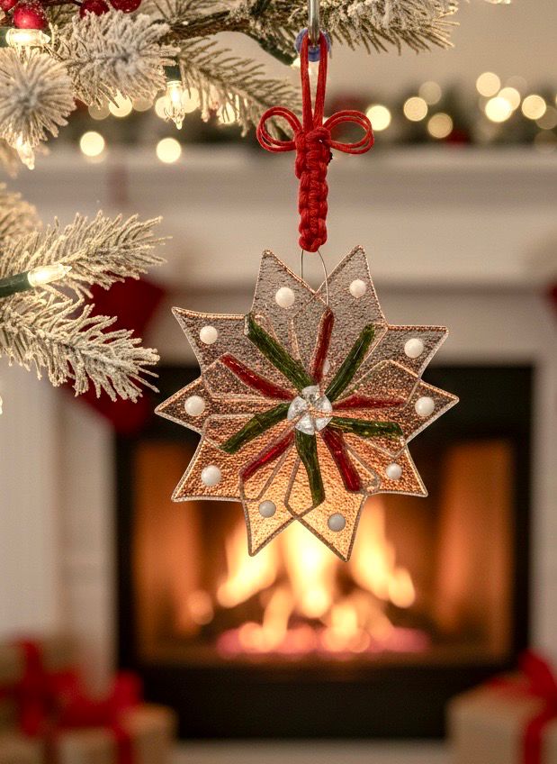 Star Hanging Decoration / 10 cm / تعليقة نجمة