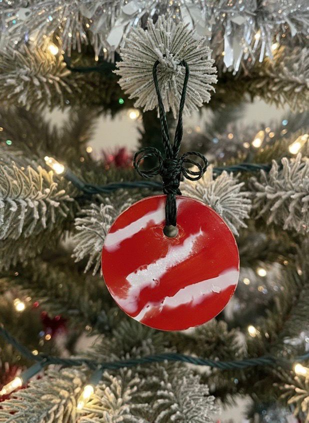 Tree Decoration ( Red )/ 6 cm / زينة شجرة ( احمر )