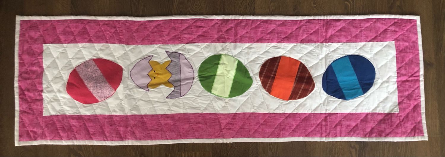 Quilted Table Runner / 50*150 cm / مفرش سفرة مبطن