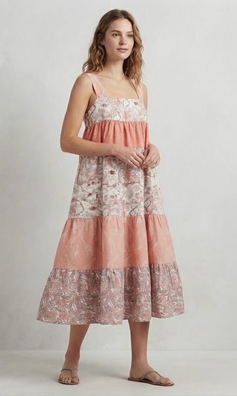 Patchwork Dress
