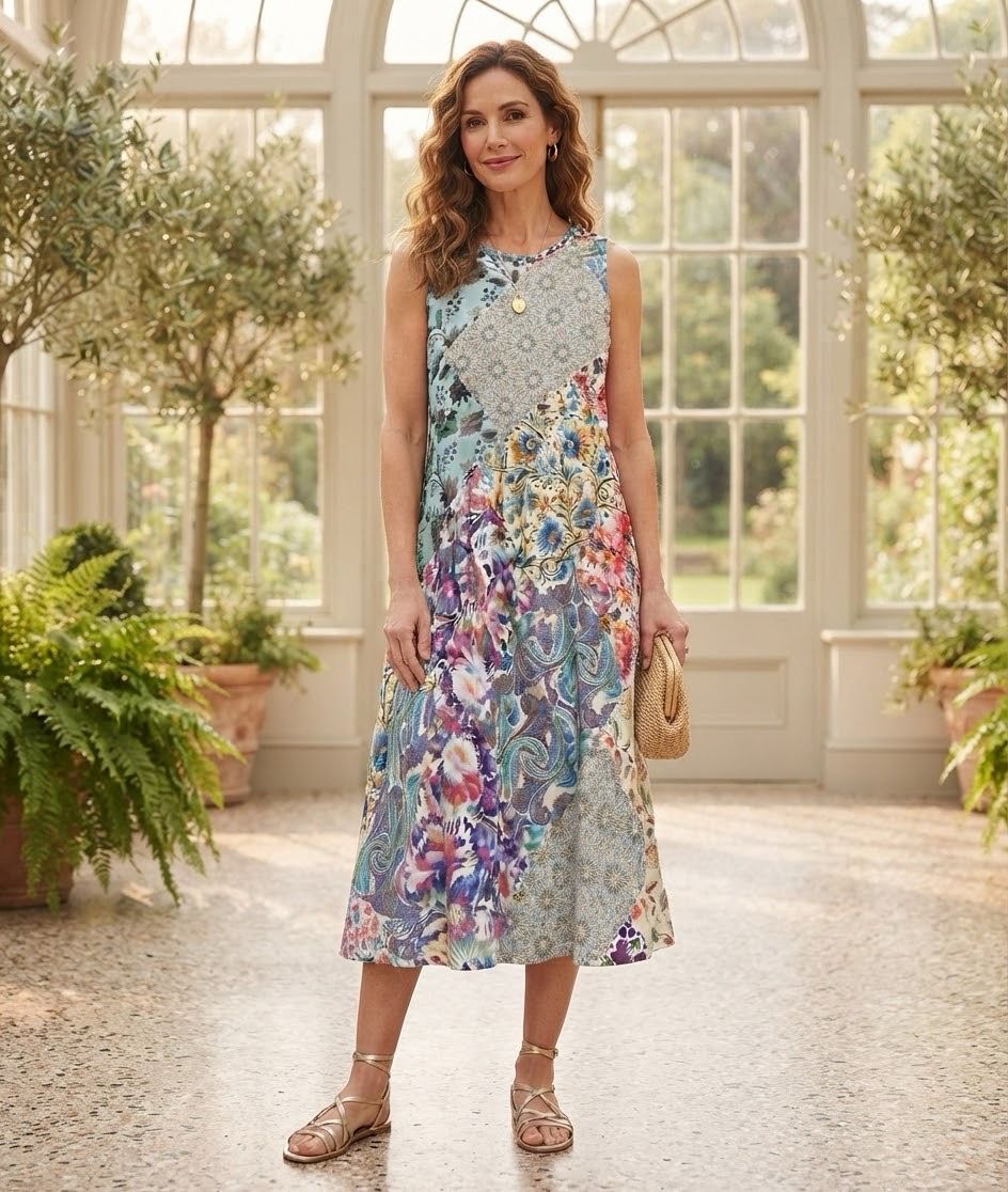 Patchwork Dress