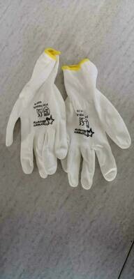 G055 White PU coated glove