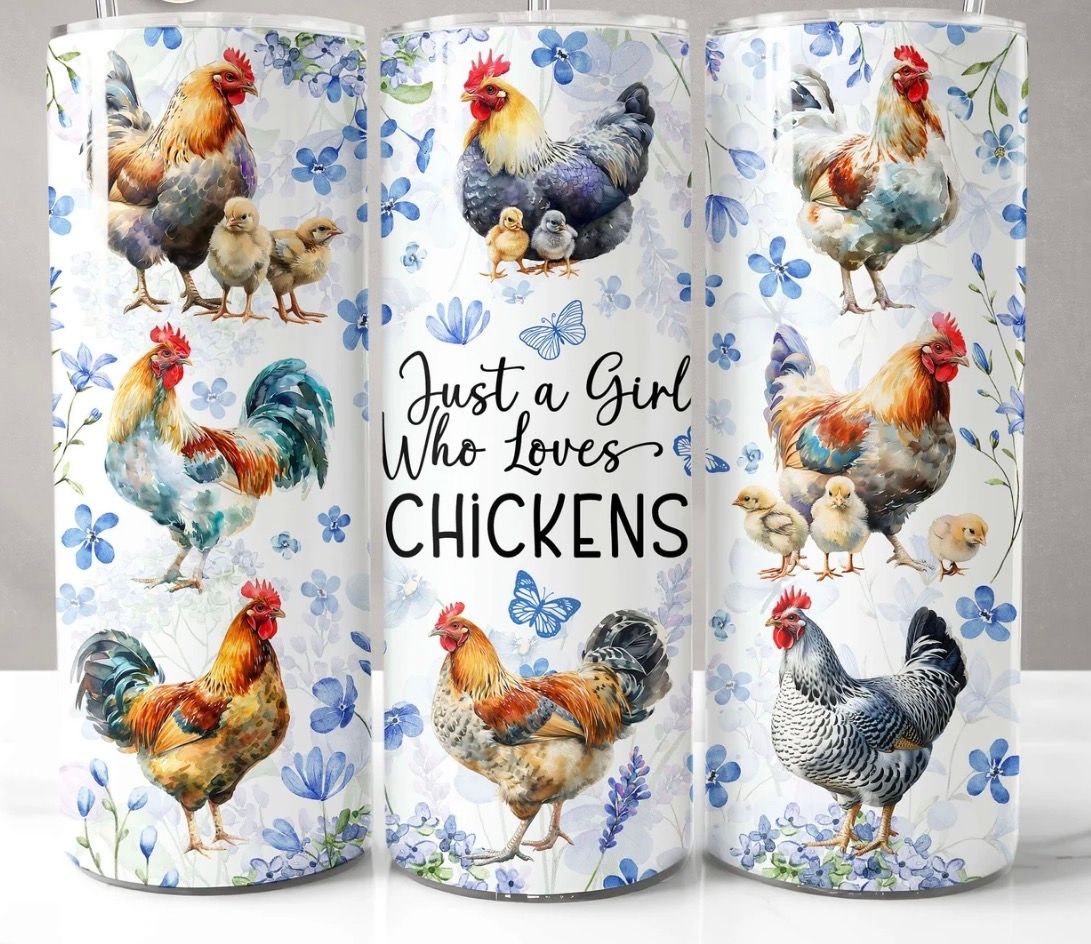 Just A Girl Who Loves Chickens