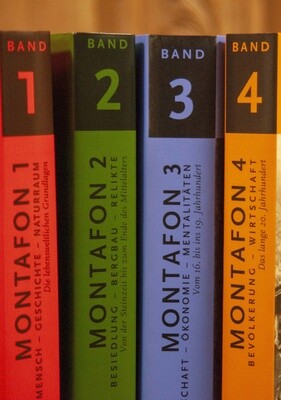 Buchreihe Montafoner Geschichte Band 1 - 4