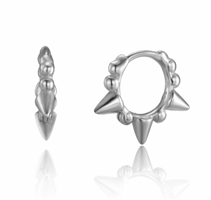Pendientes West Plata