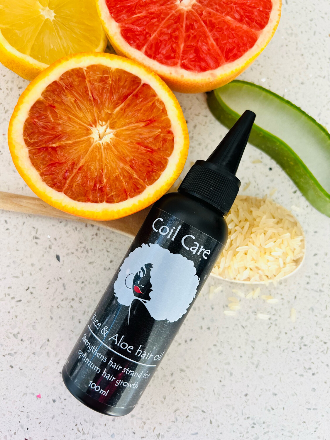 Rice &amp; Aloe hair oil