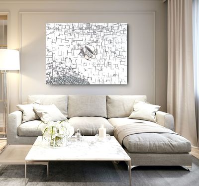 Fahnenfalterfisch_Mosaik Fahnenfalterfisch_Mosaik