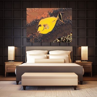 Nasendoktorfisch_Abstrakt Nasendoktorfisch_Abstrakt