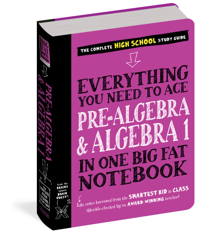 Ace Pre-Algebra and Algebra I in One Big Fat Notebook