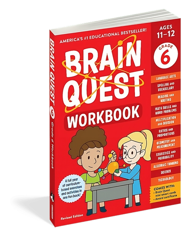 Brain Quest Workbook: Grade 6