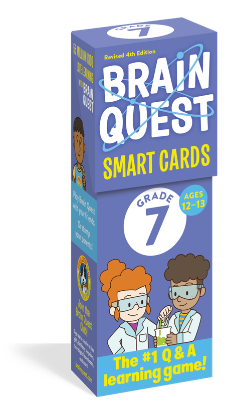 Brain Quest 7th Grade Smart Cards Revised 4th Edition