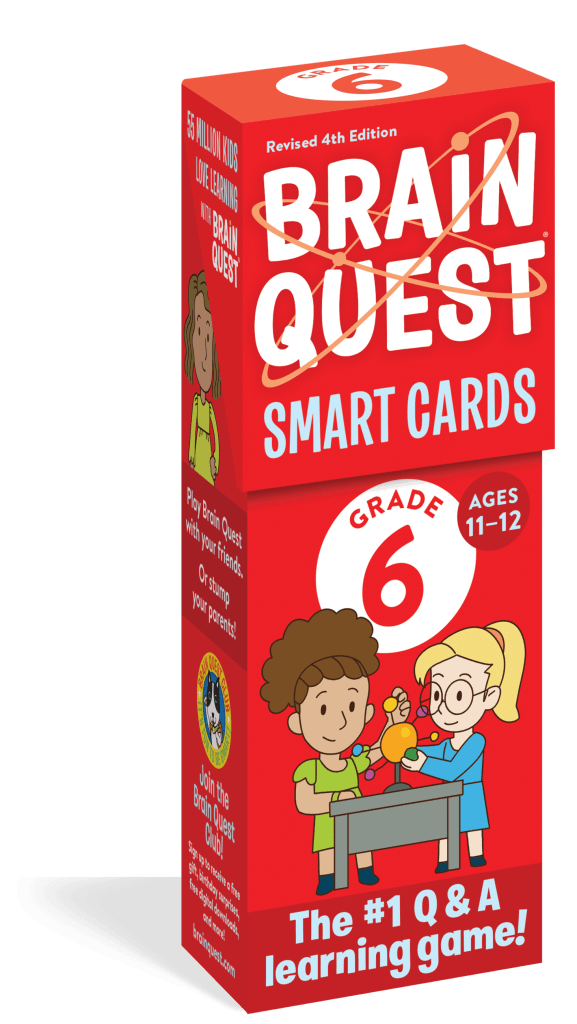 Brain Quest 6th Grade Smart Cards Revised 4th Edition